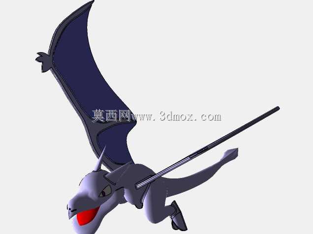 Aerodactyl Pokémon Sérgio CAD CAM