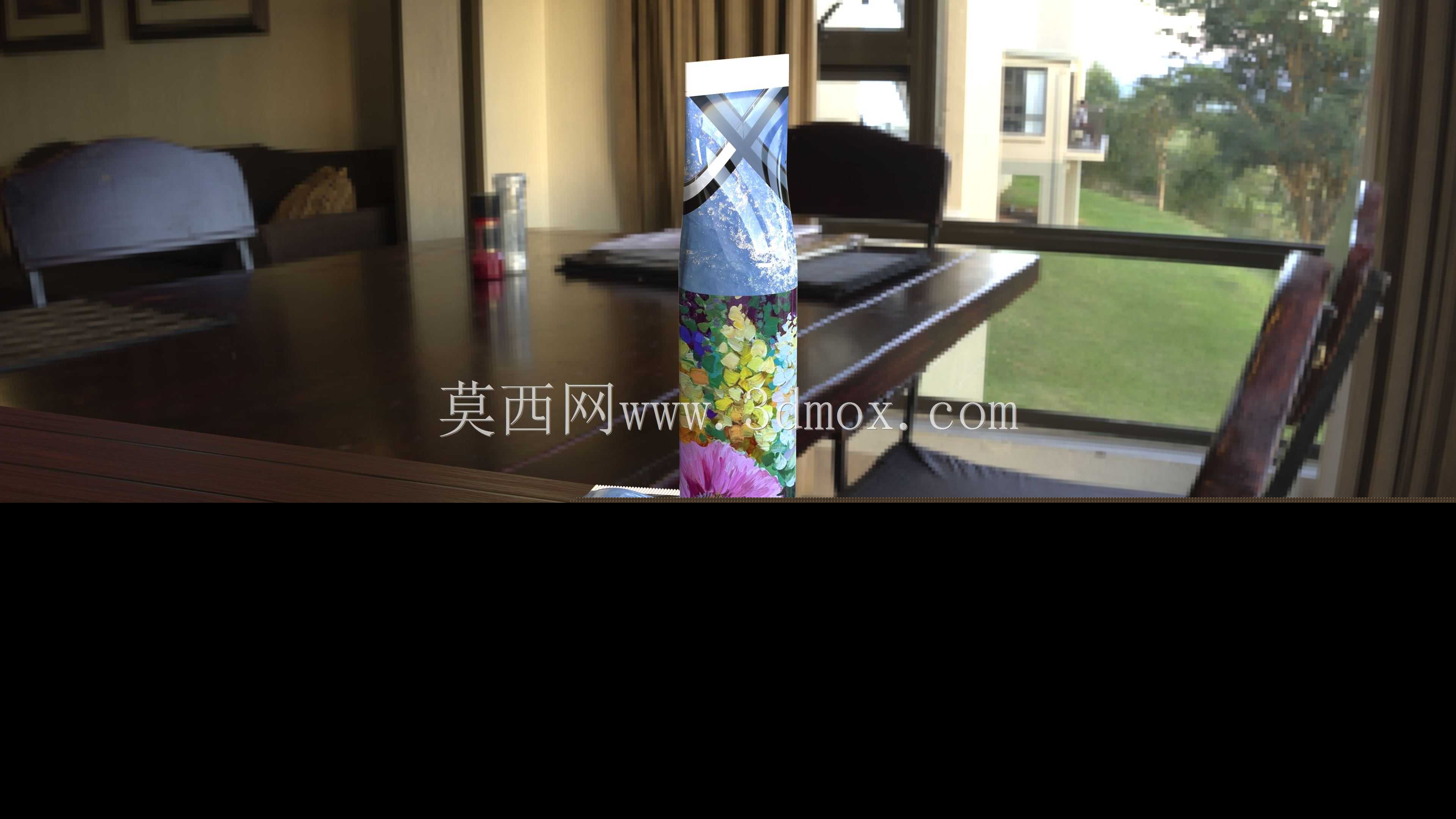 非常简单的牙膏管