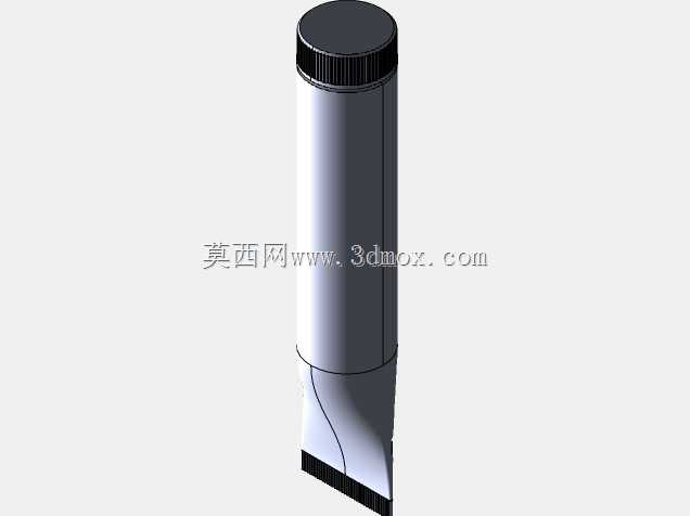 非常简单的牙膏管