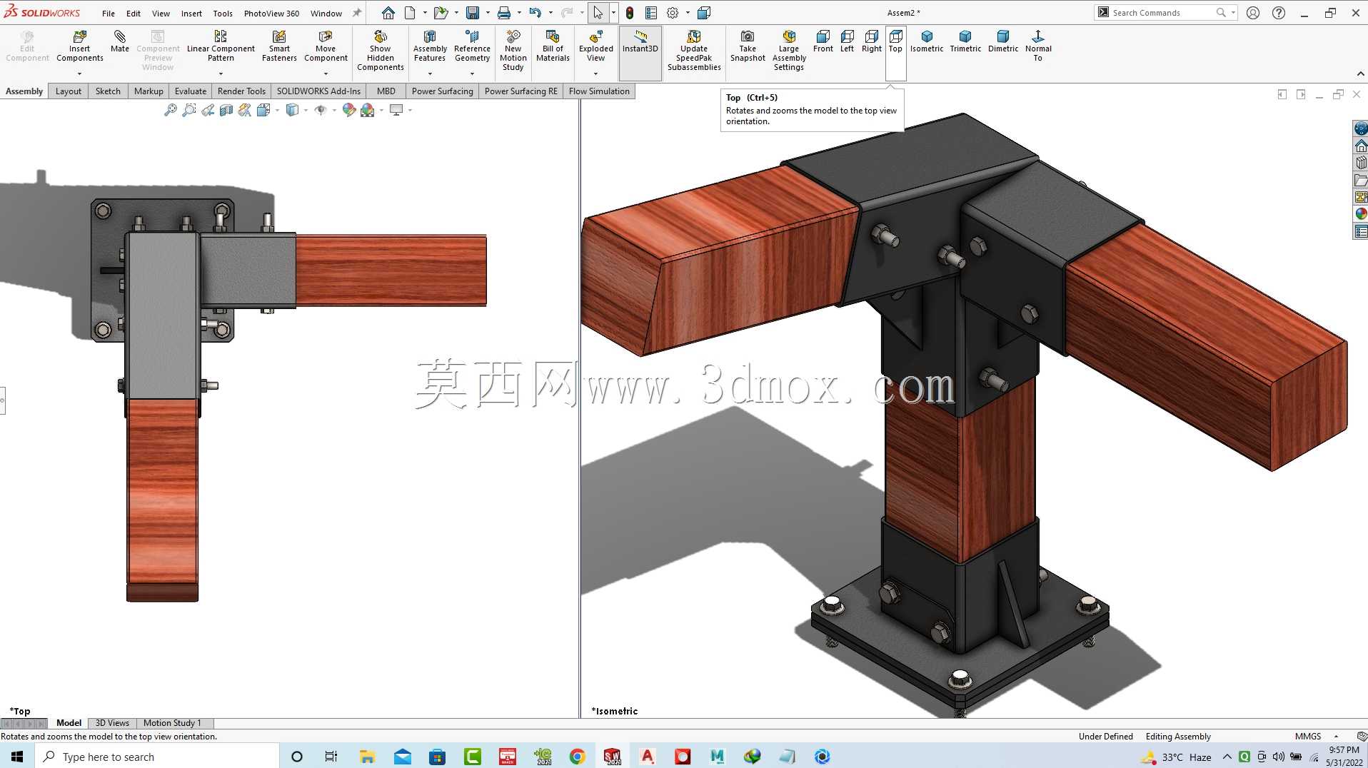 Solidworks教程#227 DA Engineering在Solidworks中焊接件的角接头