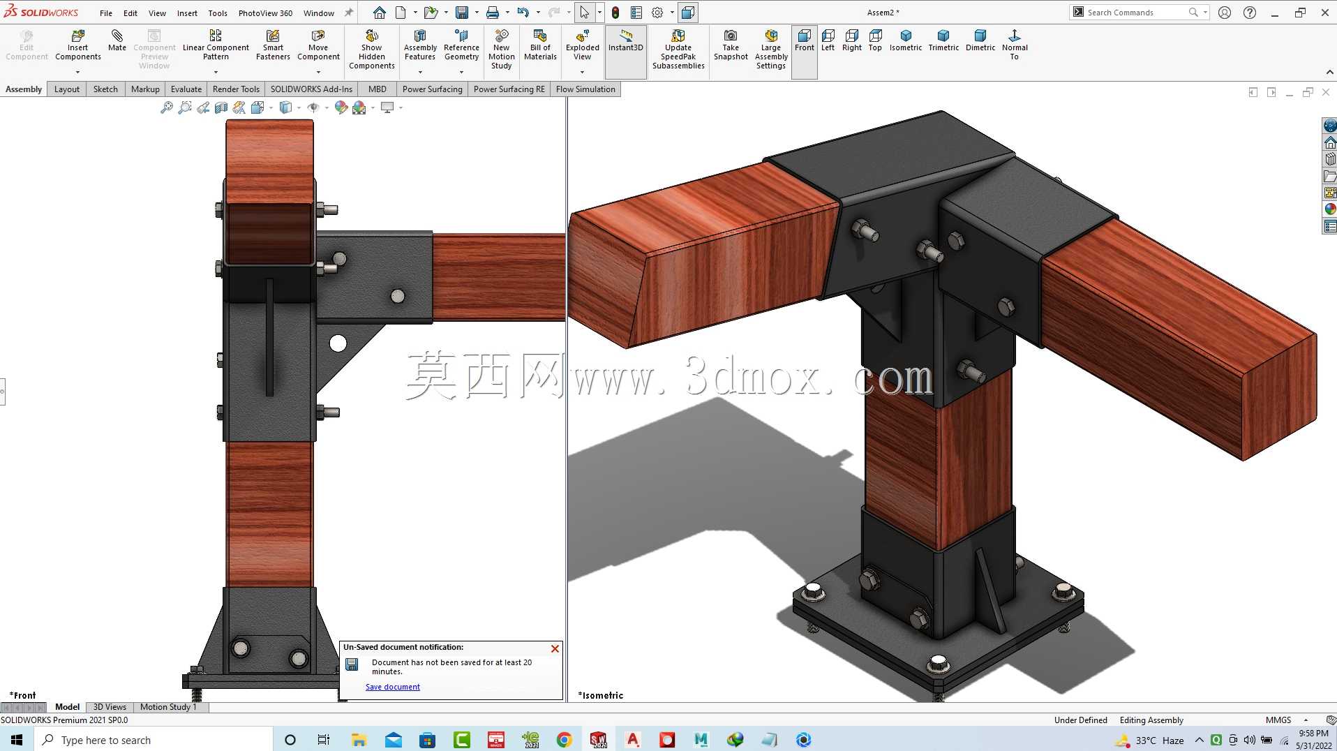 Solidworks教程#227 DA Engineering在Solidworks中焊接件的角接头