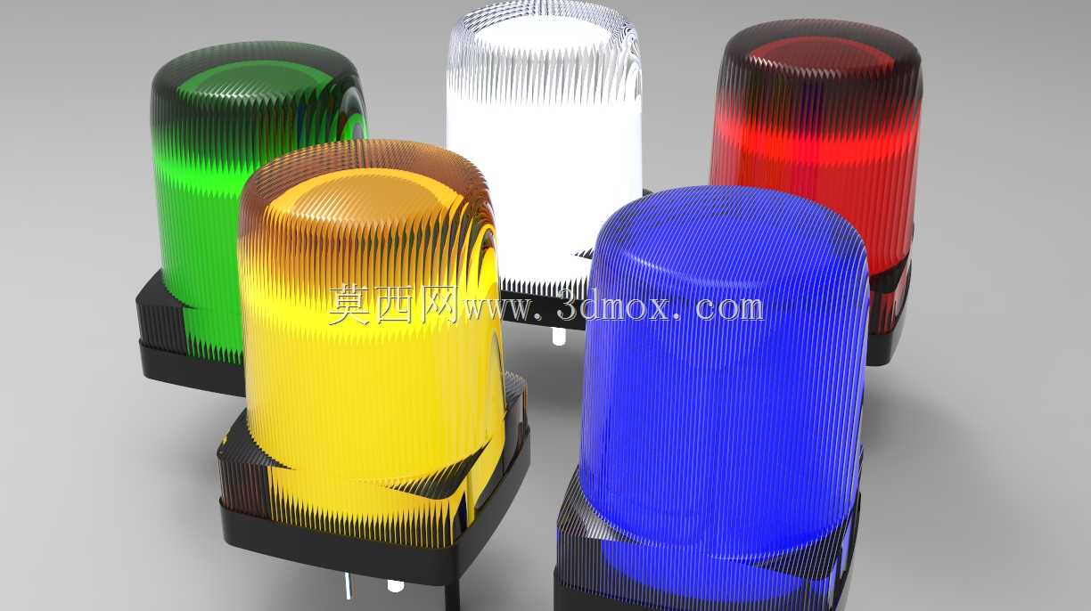 Patlite LFH-24-R-24V LED红色指示灯
