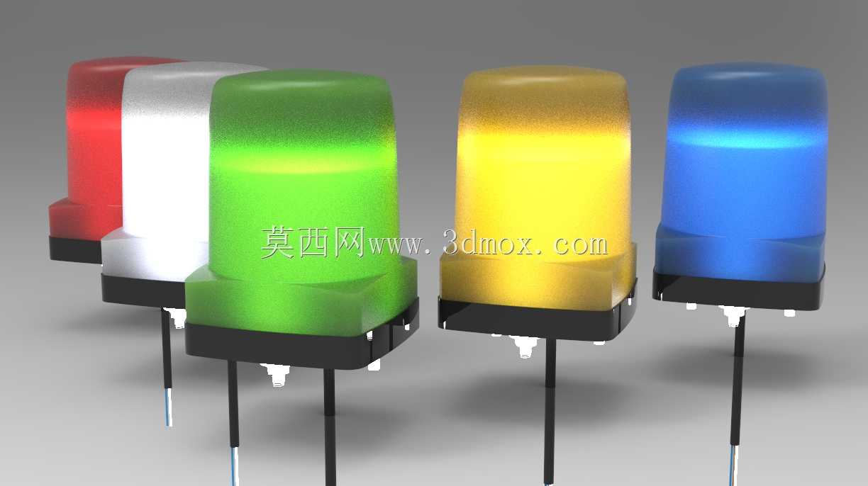 Patlite LFH-24-R-24V LED红色指示灯