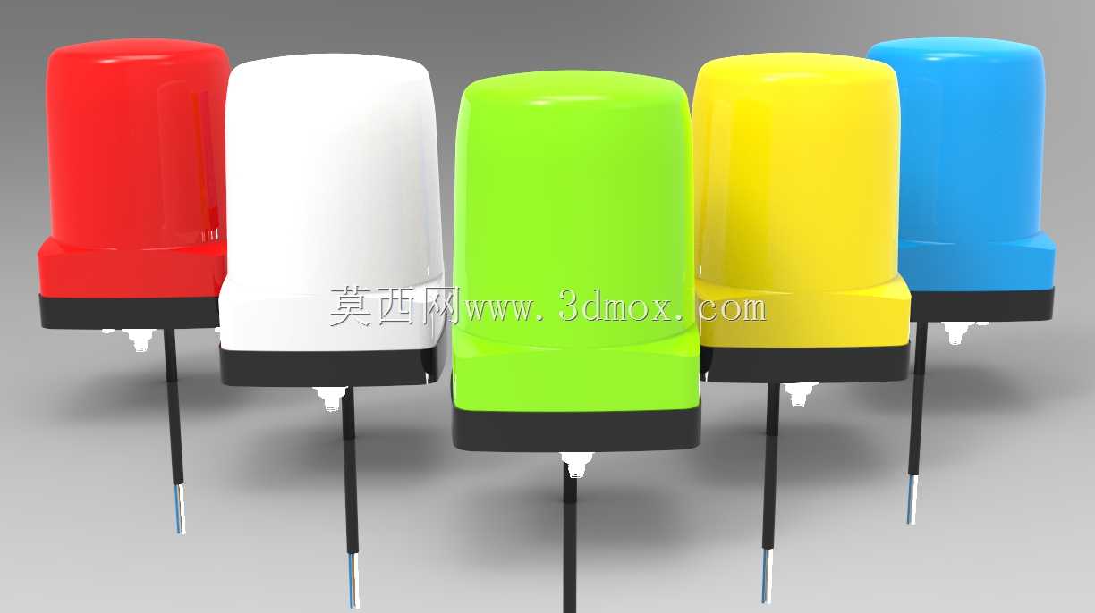 Patlite LFH-24-R-24V LED红色指示灯