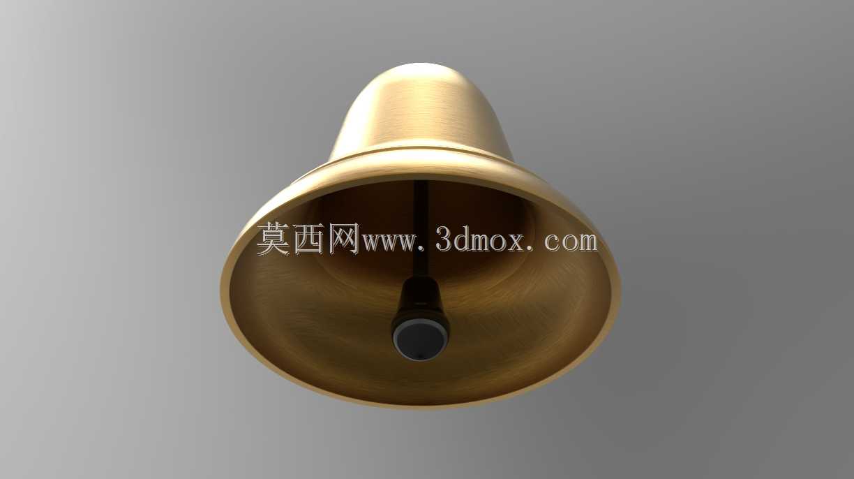 闪亮的金色校钟