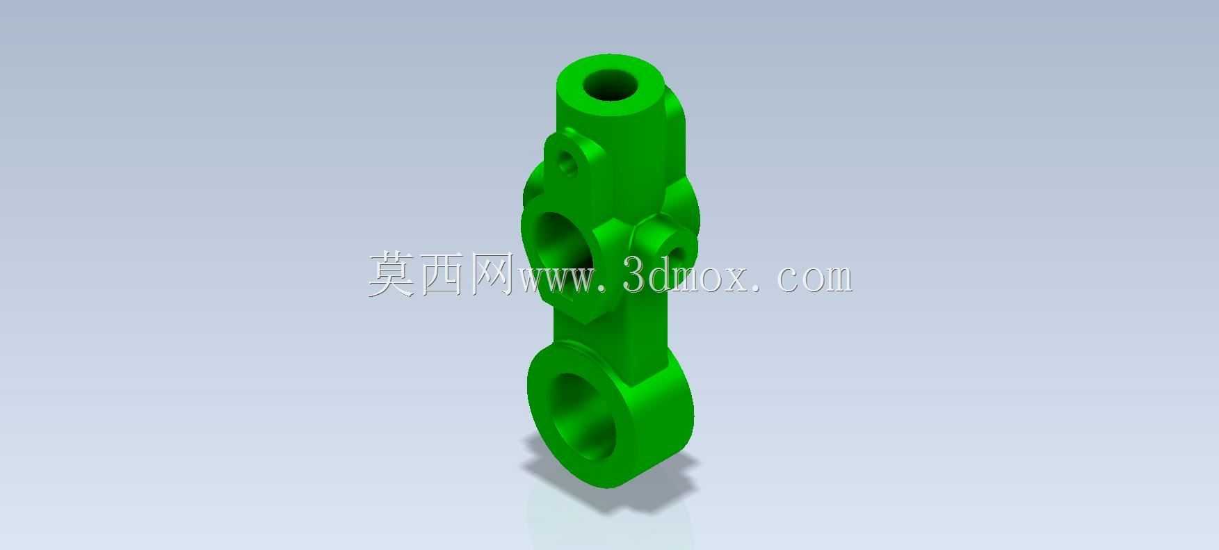 Studycadcam 3D CAD练习334/惰轮臂/Autodesk Inventor Pro