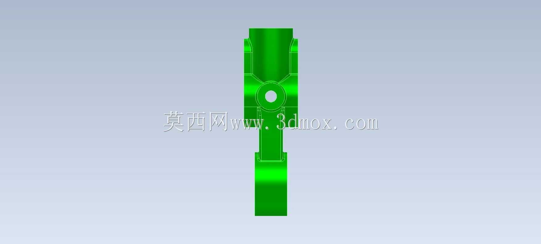 Studycadcam 3D CAD练习334/惰轮臂/Autodesk Inventor Pro