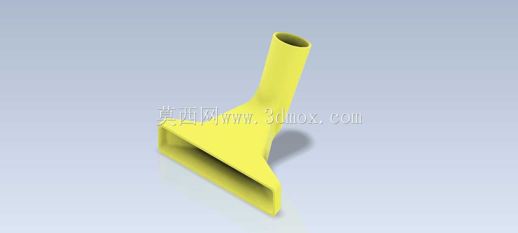 Studycadcam 3D CAD练习324/真空吸尘器头Autodesk Inventor Pro