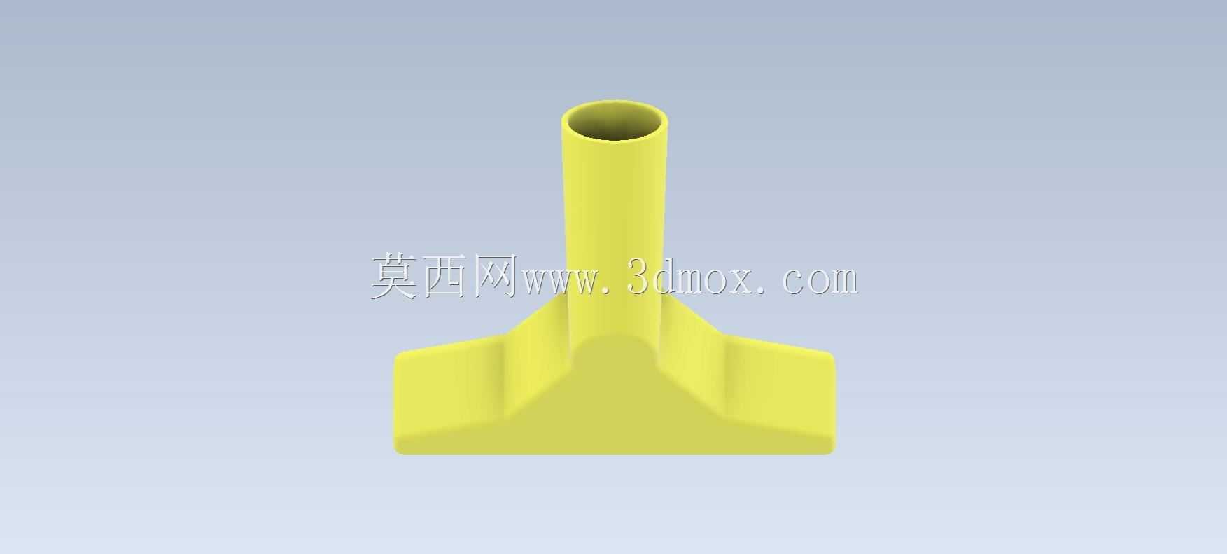 Studycadcam 3D CAD练习324/真空吸尘器头Autodesk Inventor Pro