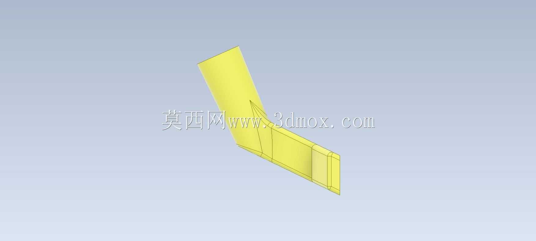 Studycadcam 3D CAD练习324/真空吸尘器头Autodesk Inventor Pro