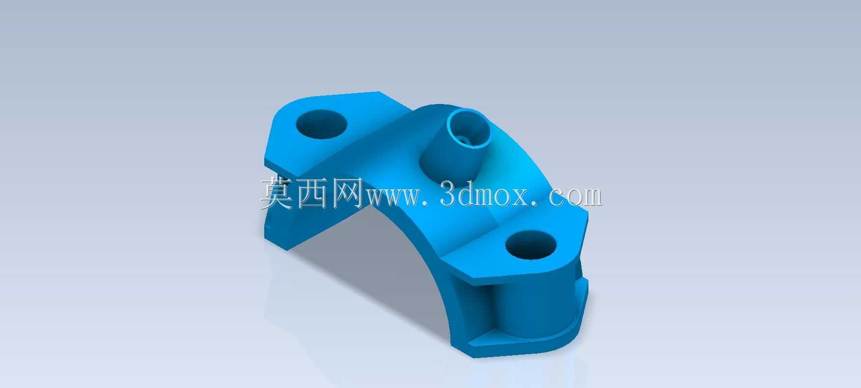 Studycadcam 3D CAD练习320/连杆盖/Autodesk Inventor Pro