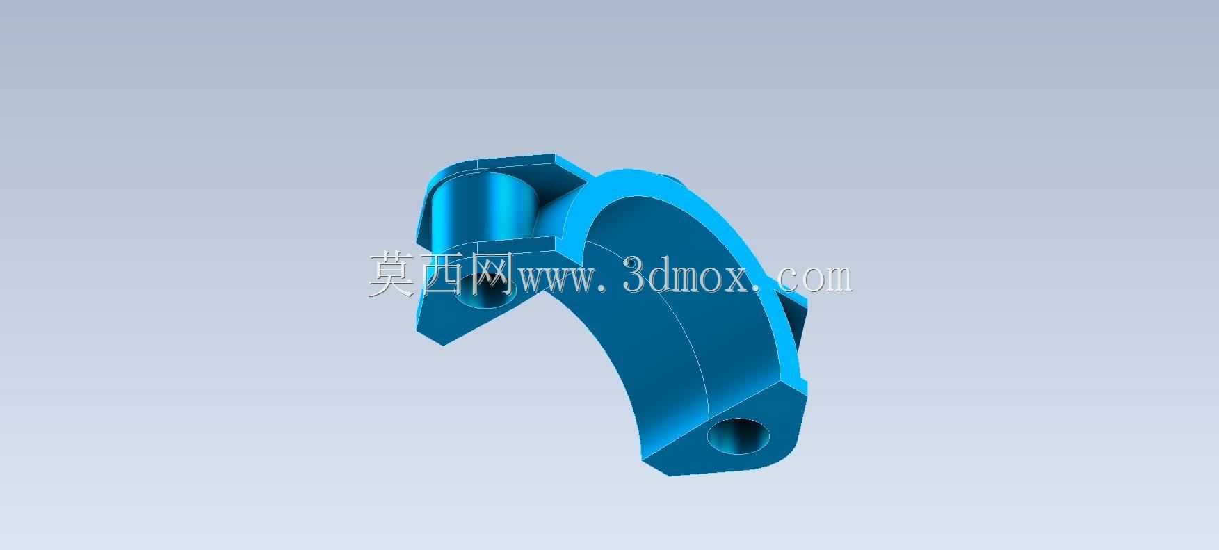 Studycadcam 3D CAD练习320/连杆盖/Autodesk Inventor Pro
