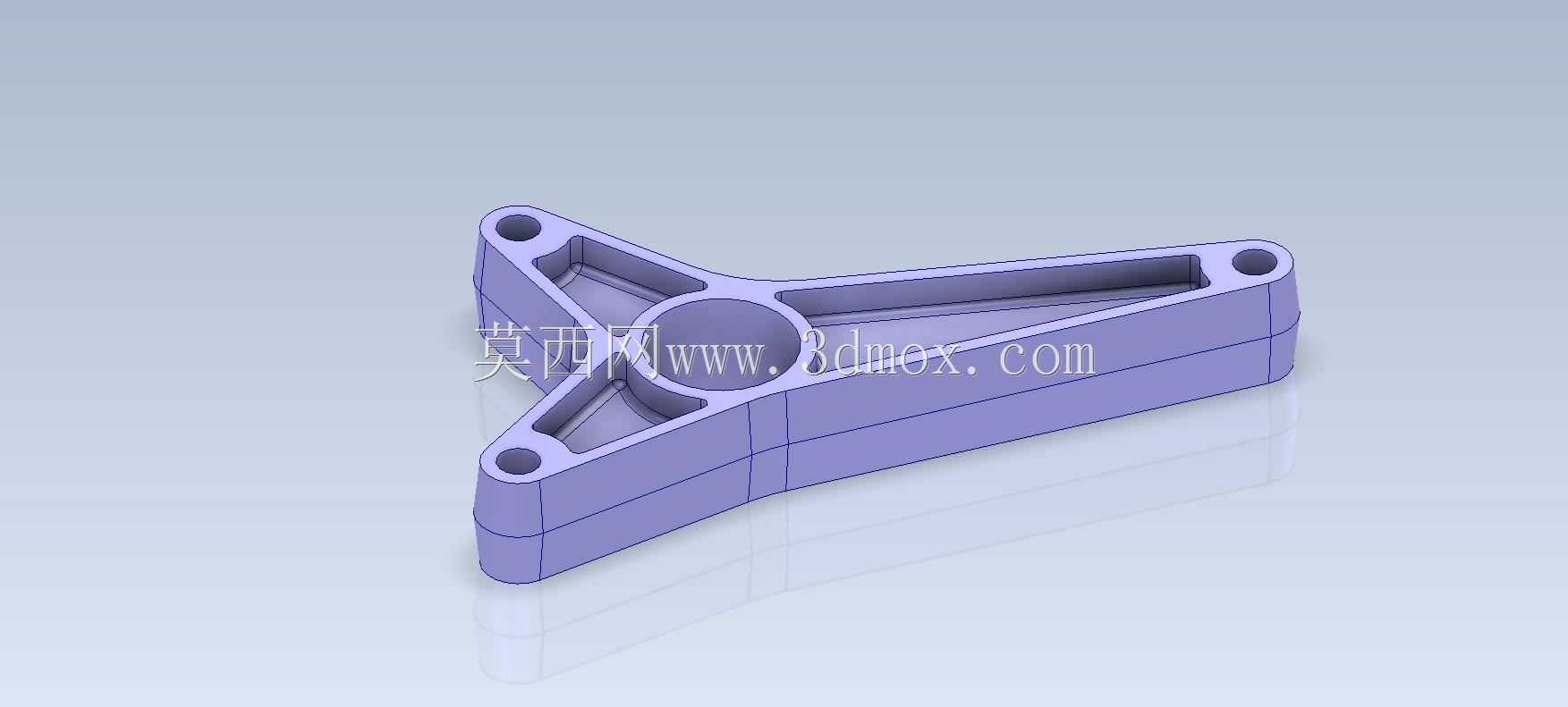 Studycadcam 3D CAD练习315/angle rod Autodesk Inventor Pro