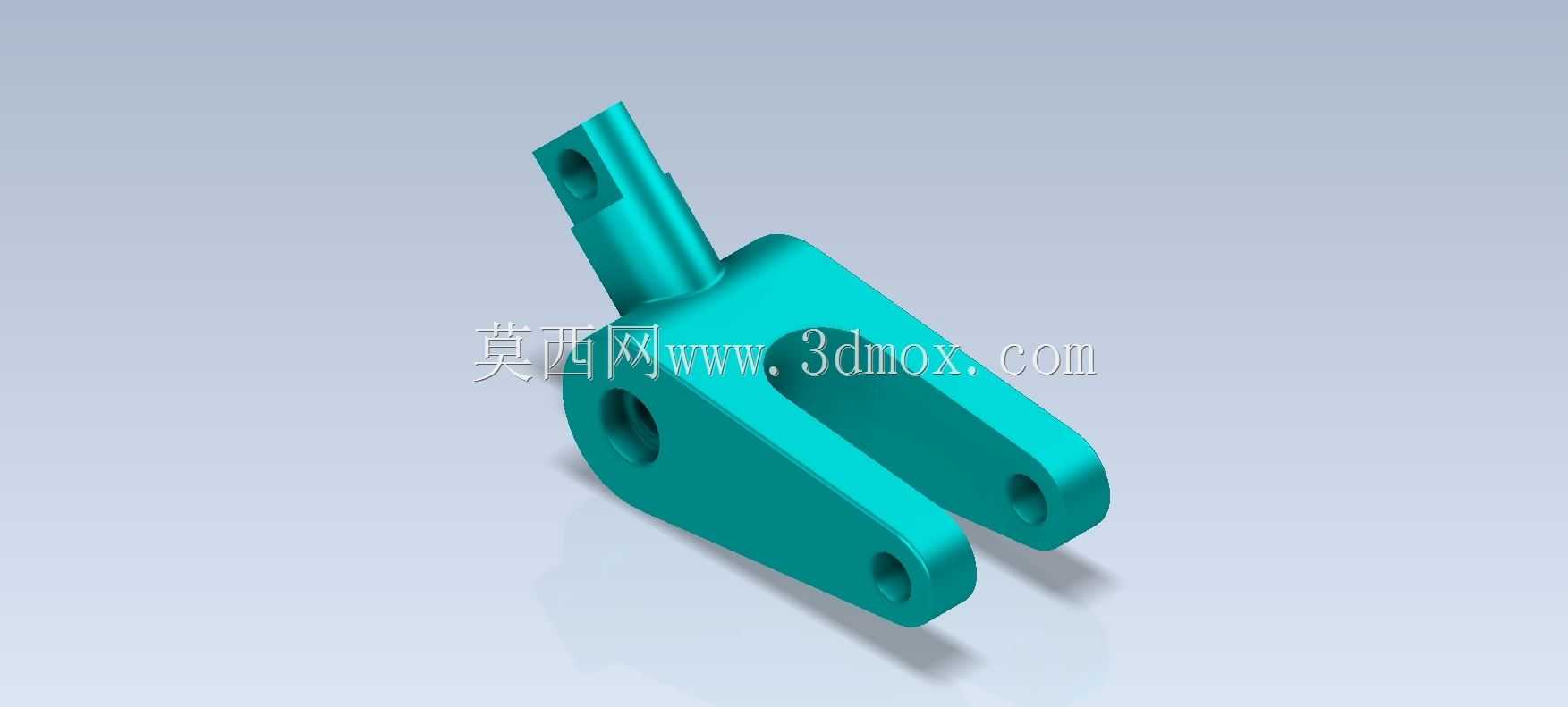 Studycadcam 3D CAD练习312/Shift-fork/Autodesk Inventor Pro