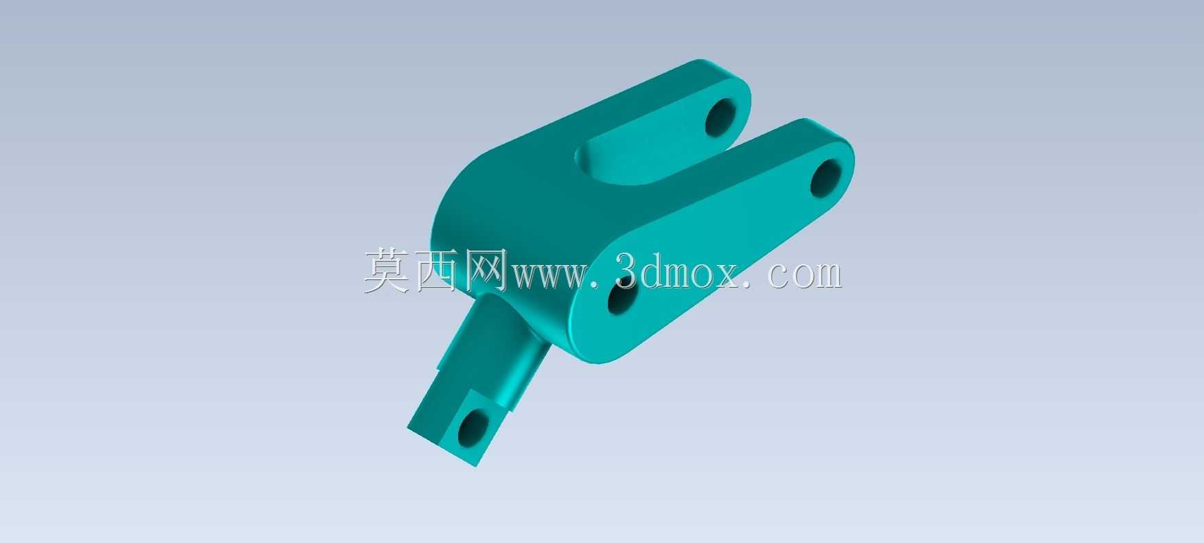 Studycadcam 3D CAD练习312/Shift-fork/Autodesk Inventor Pro