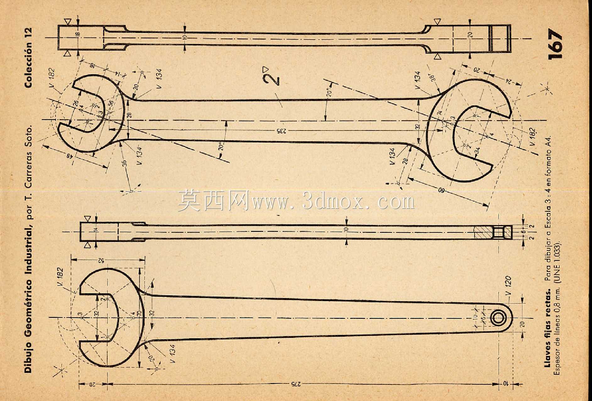 Studycadcam 3D CAD T.Carreras Soto��collection 12��ֱ����/T.Carreras Soto��colecci��n 12��llaves fijas rectas/Autodesk I