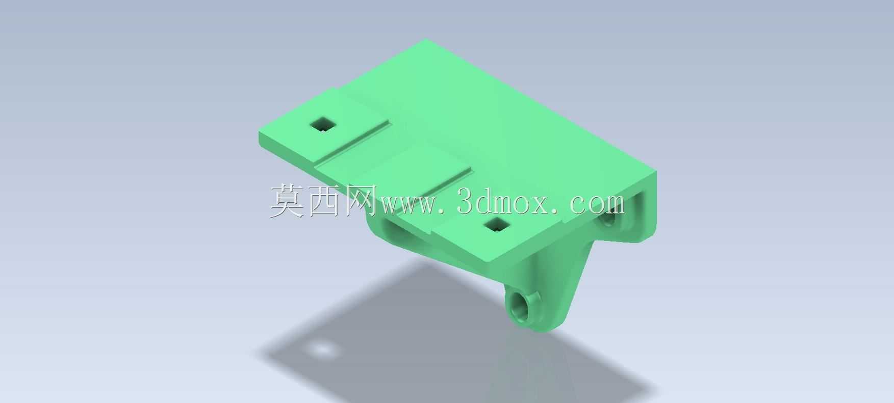 Studycadcam 3D CAD练习304/ConsoleA angular/Autodesk Inventor Pro