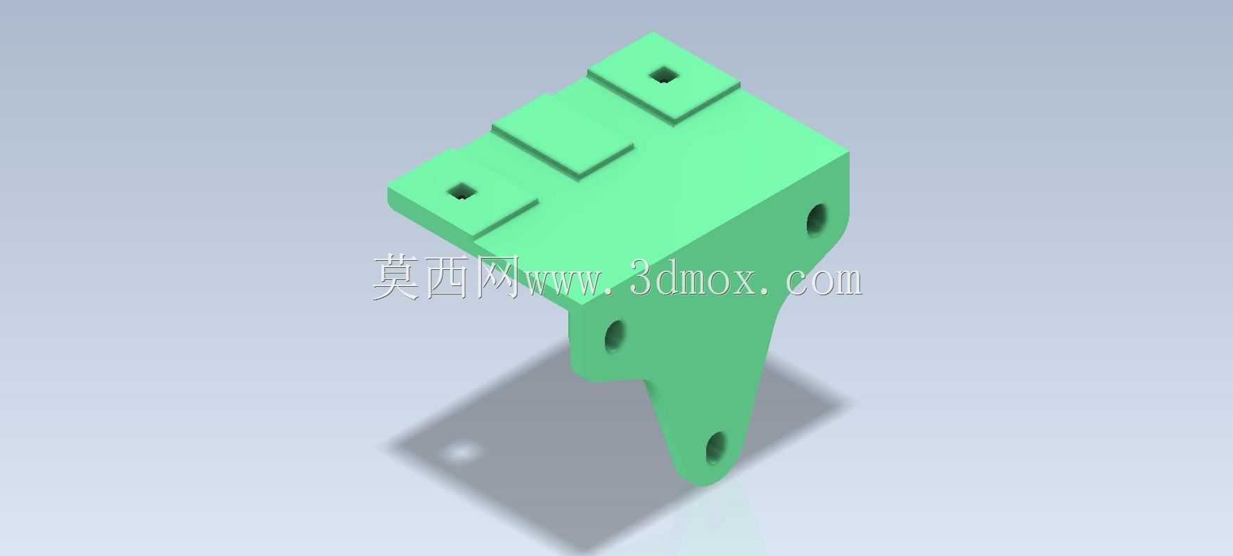 Studycadcam 3D CAD练习304/ConsoleA angular/Autodesk Inventor Pro