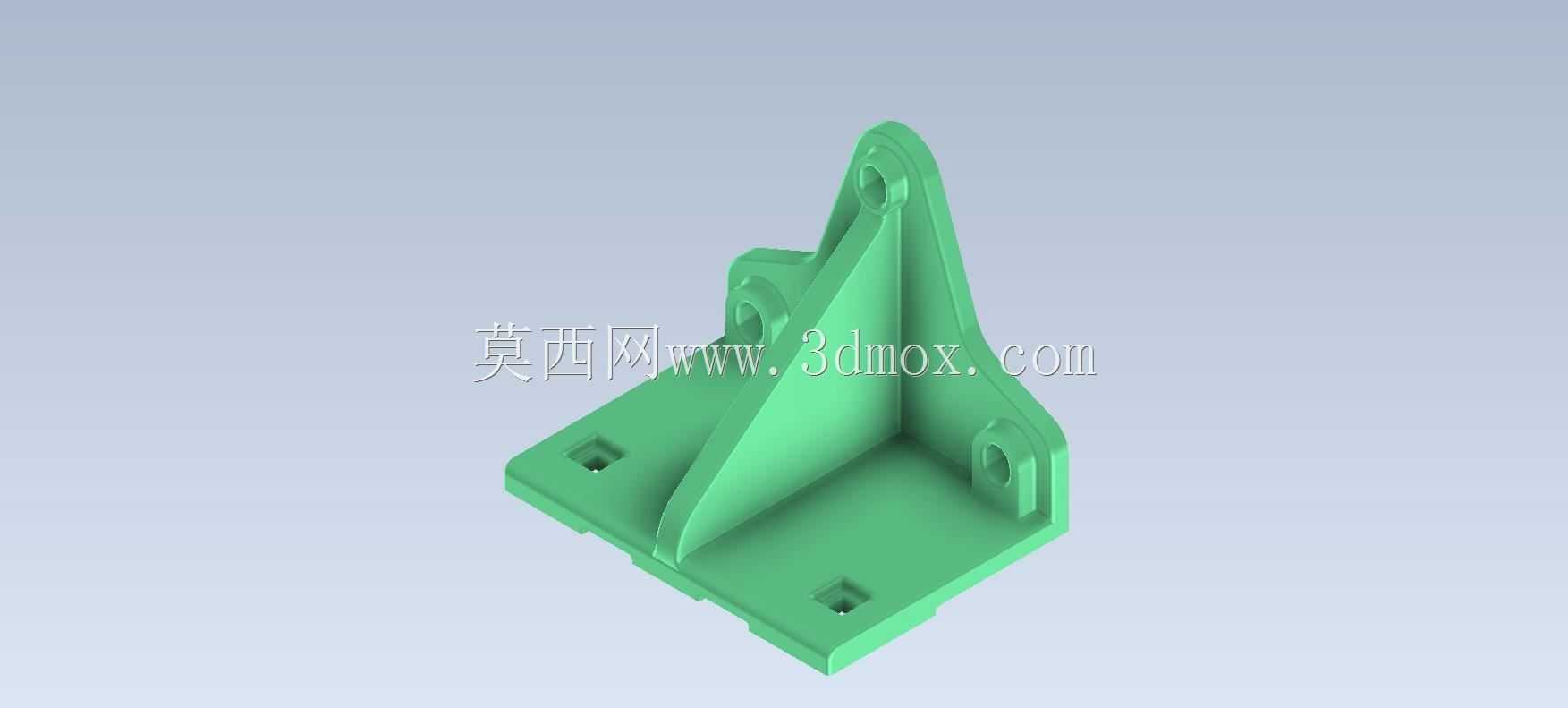 Studycadcam 3D CAD练习304/ConsoleA angular/Autodesk Inventor Pro