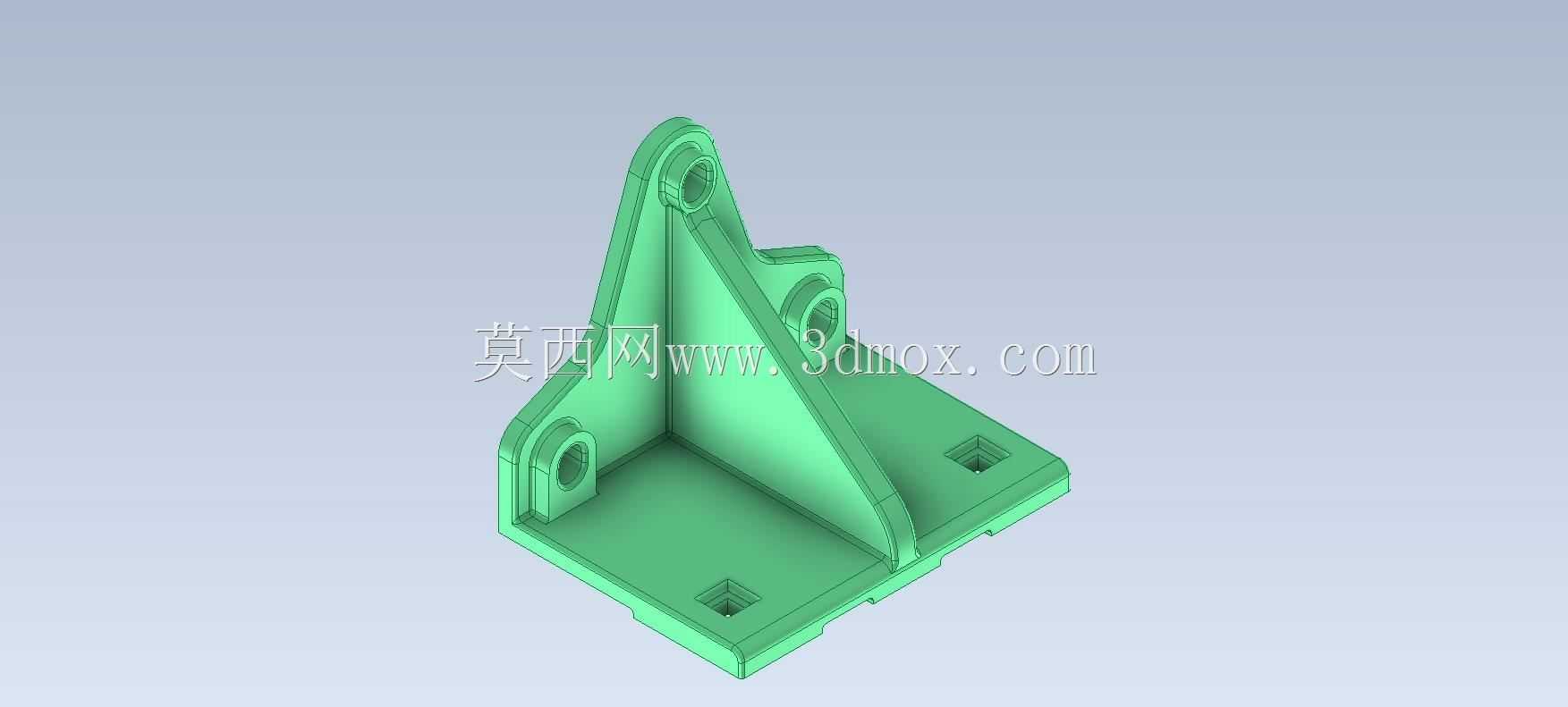 Studycadcam 3D CAD练习304/ConsoleA angular/Autodesk Inventor Pro