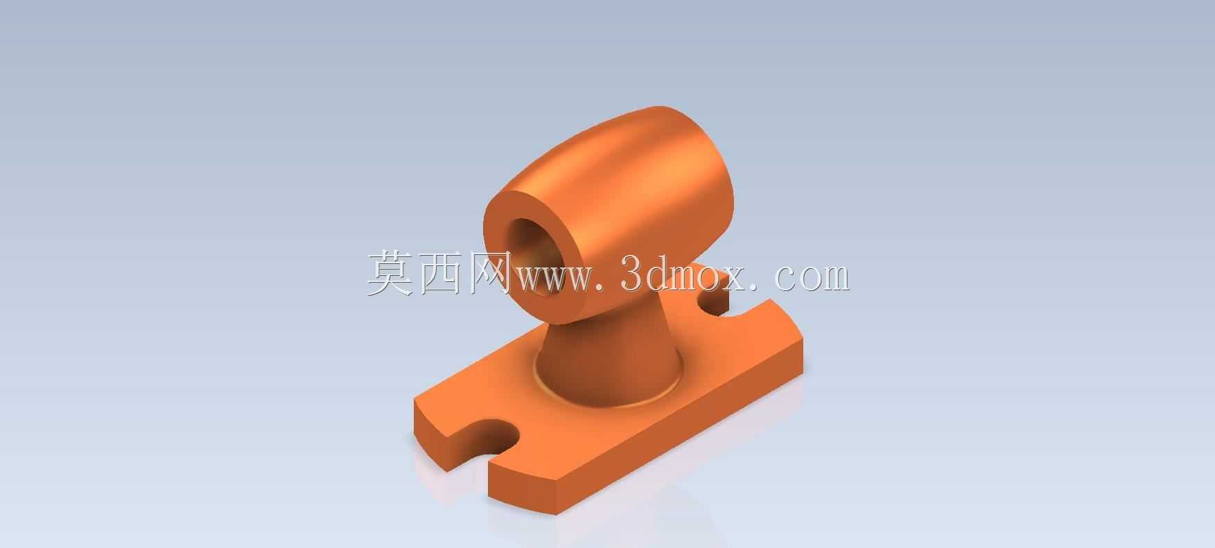Studycadcam 3D CAD练习303/轴承座/Autodesk Inventor Pro