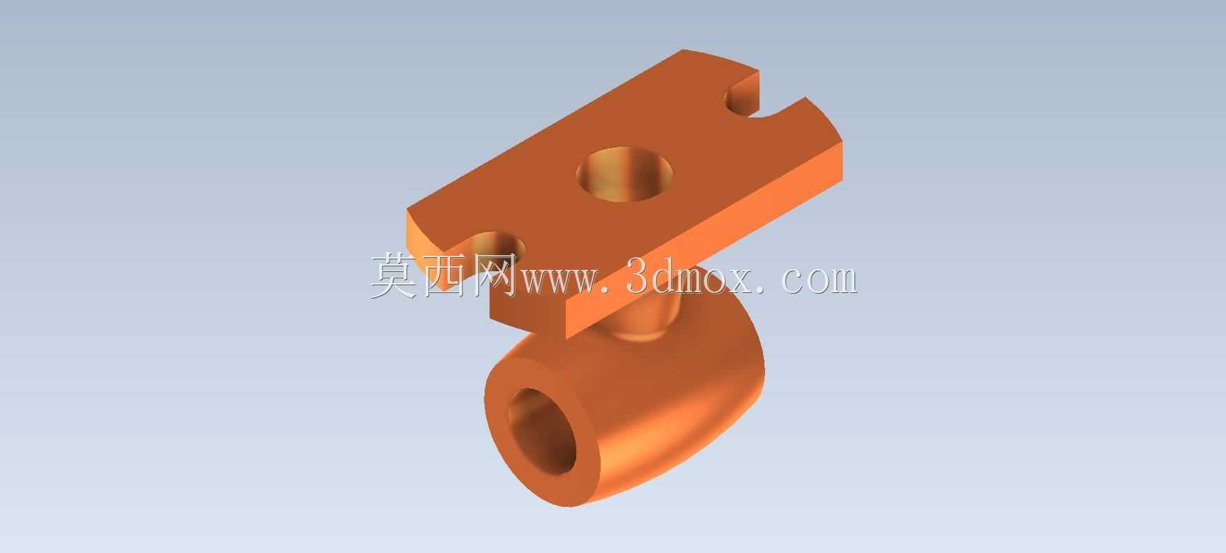 Studycadcam 3D CAD练习303/轴承座/Autodesk Inventor Pro