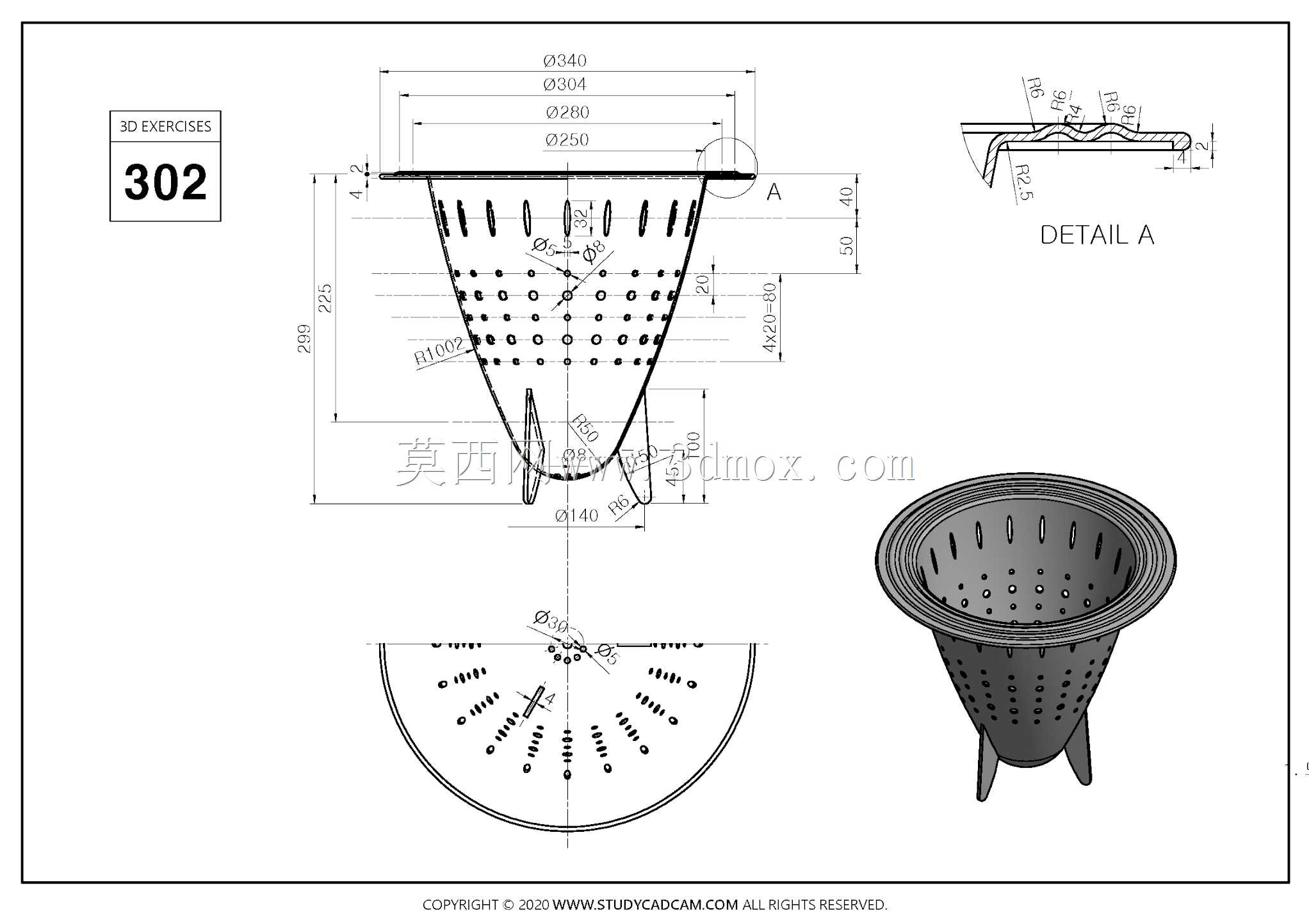 Studycadcam 3D CAD练习302/filter/Autodesk Inventor Pro
