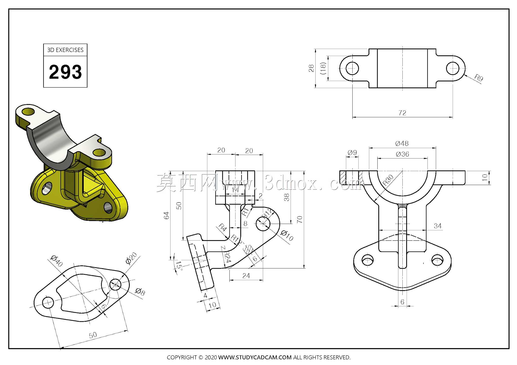 Studycadcam 3D CAD��ϰ293/Autodesk Inventor Pro