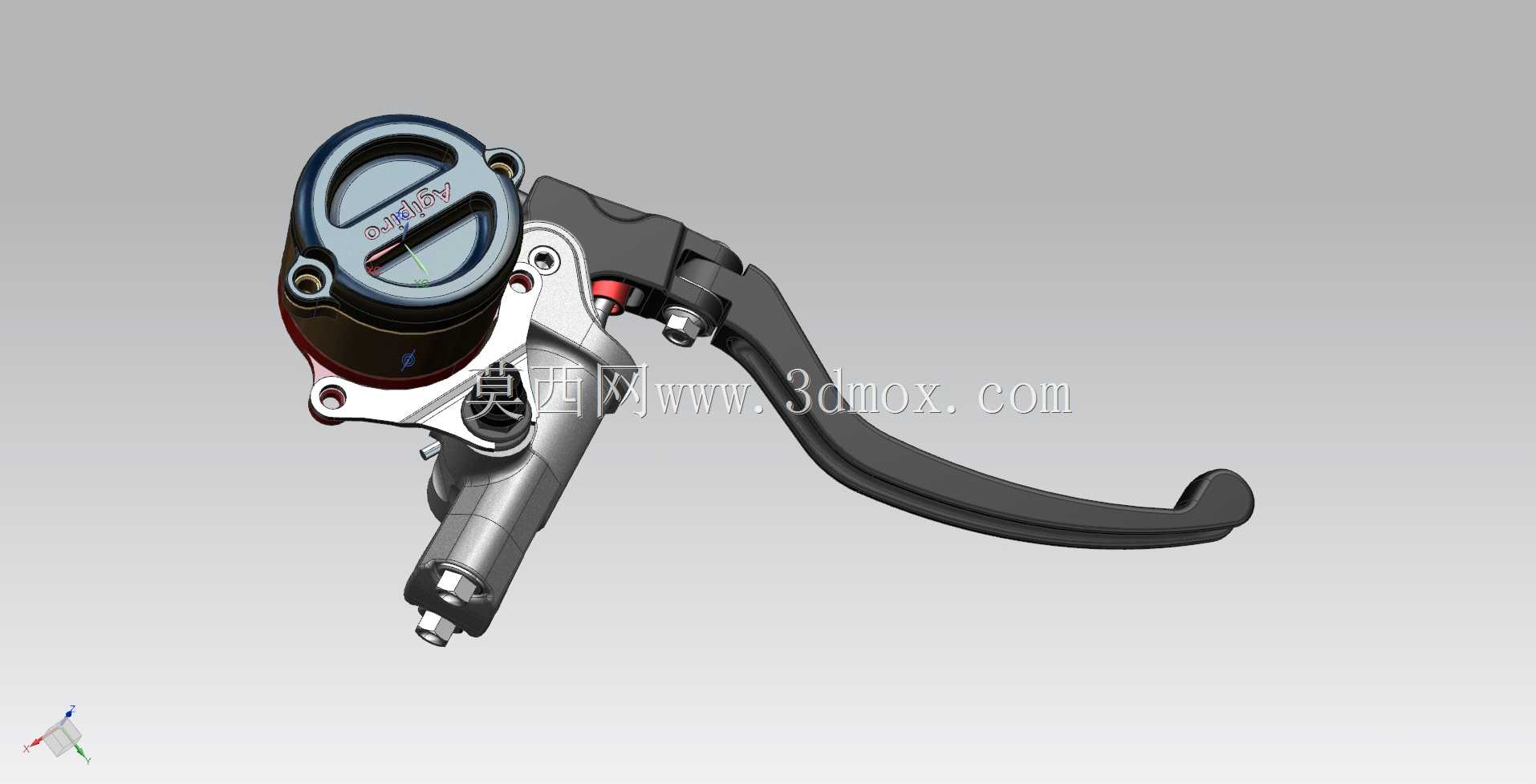 钛Brembo Corsa Corta液体罐
