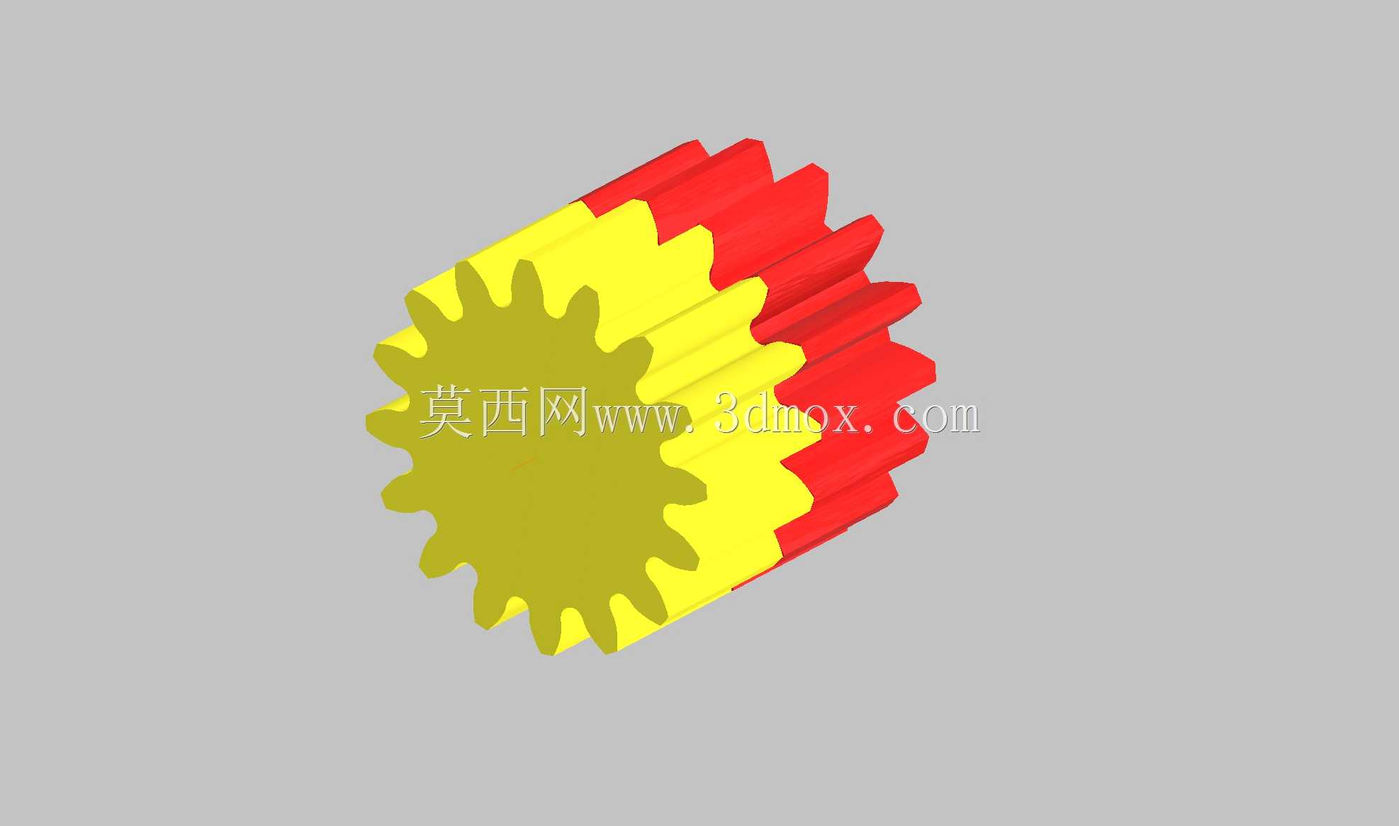 使用Inventor的真实齿轮齿廓与示意图