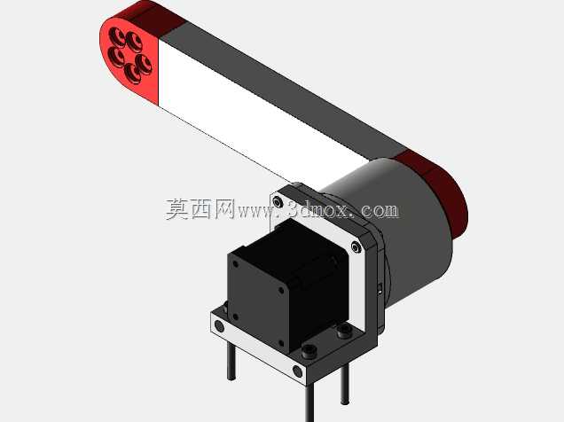 与谐波传动Nema 17连接,用于3D打印