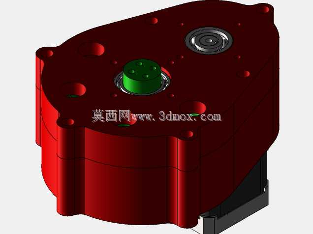 用于3D打印的摆线减速器10:1