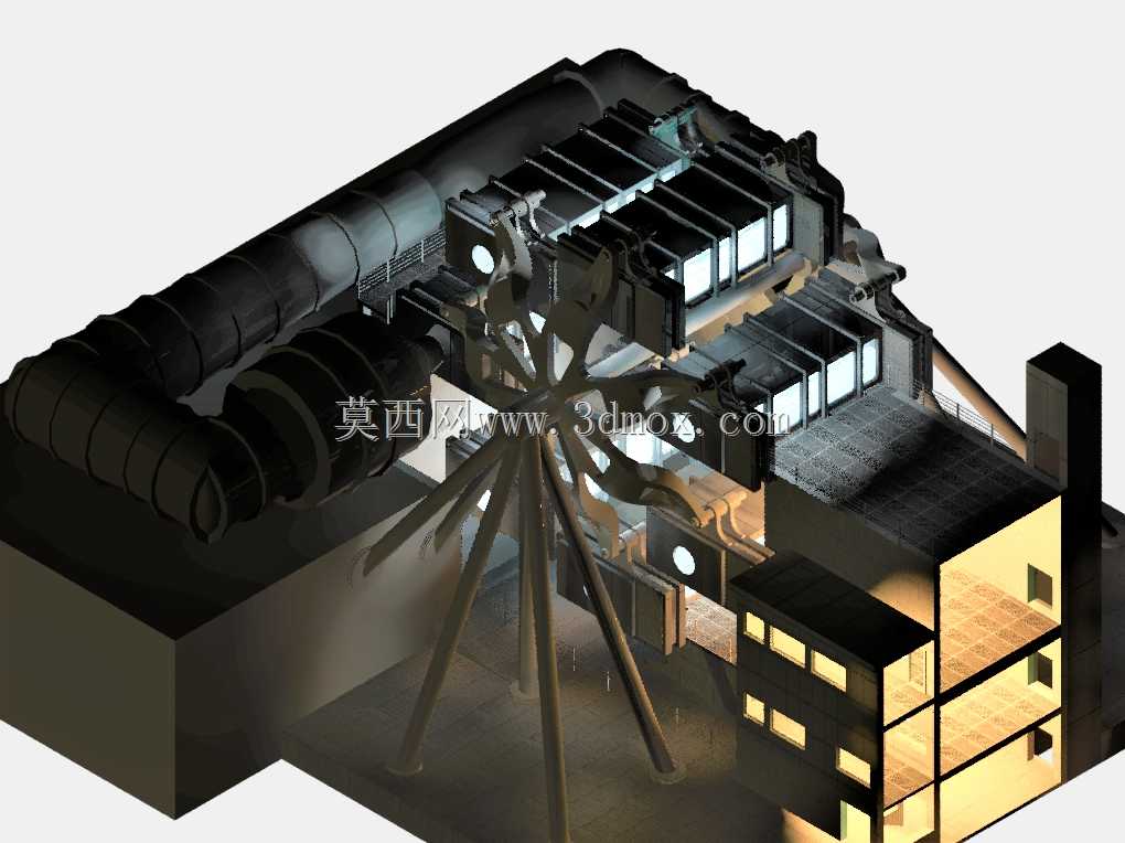 只是一些NASA挑战的效果图:新的跨声速风洞试验段