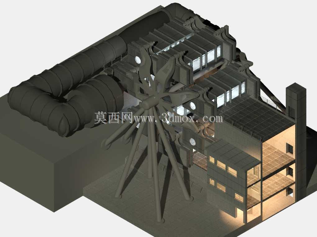 只是一些NASA挑战的效果图:新的跨声速风洞试验段