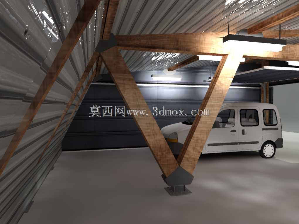 车棚骨量80 m2