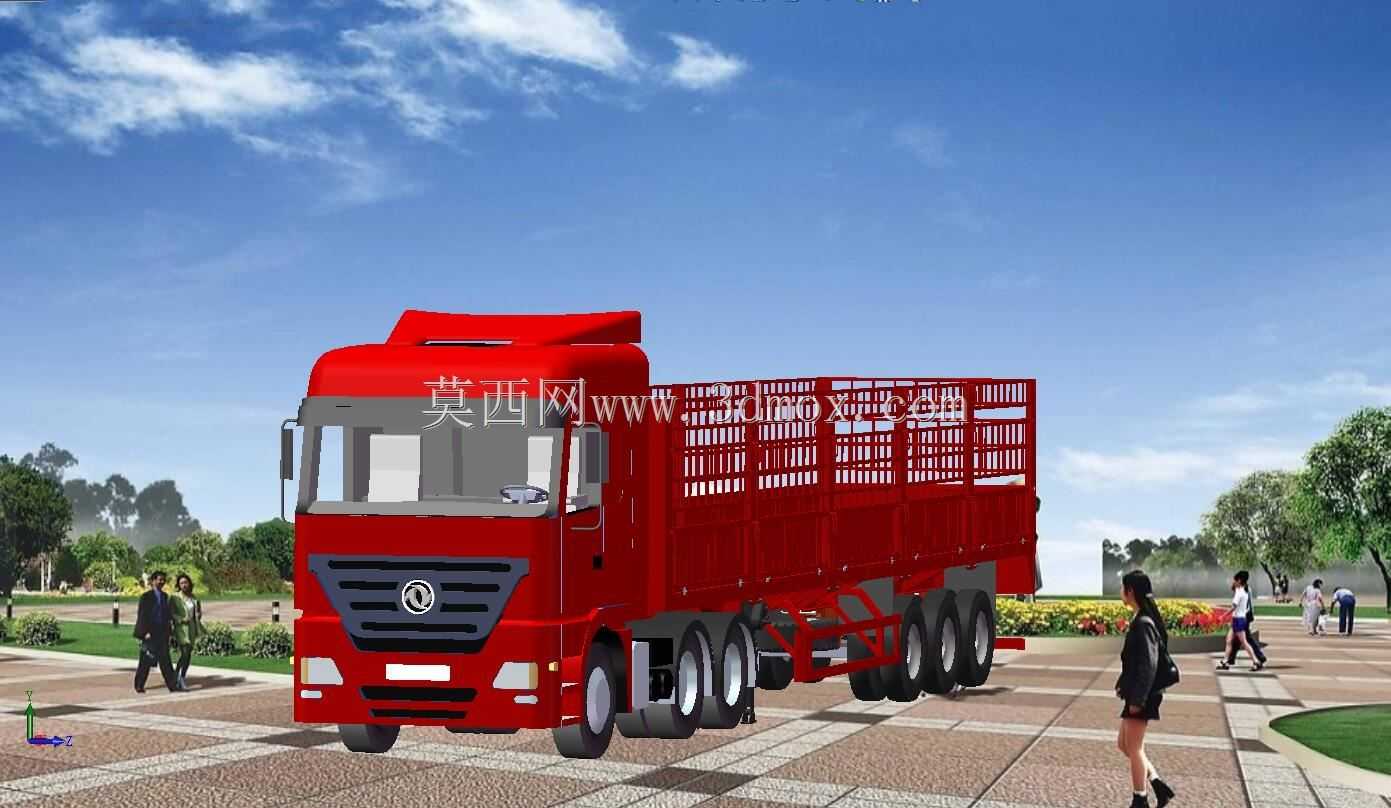 谷仓半挂车