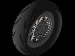 R15 V2的后轮