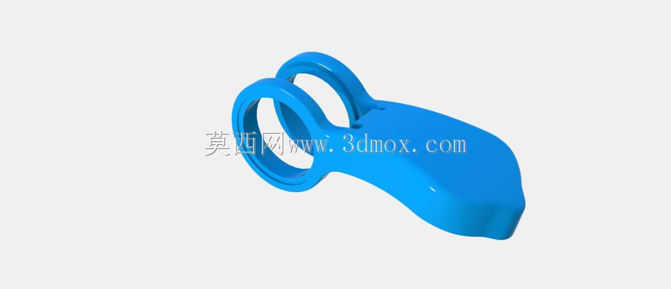 吸管瓶的翻盖部分-三维CAD模型-Parasolid文件