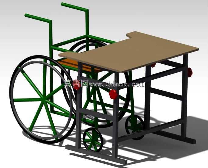 Mesa para cadeirante