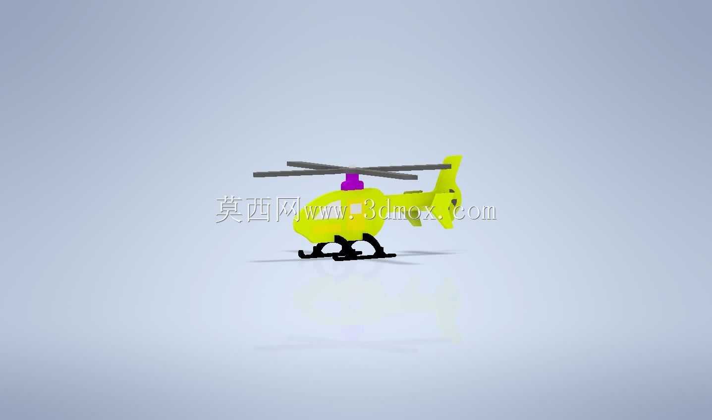 木制ADAC空中客车直升机模型,用于自己动手(简单)