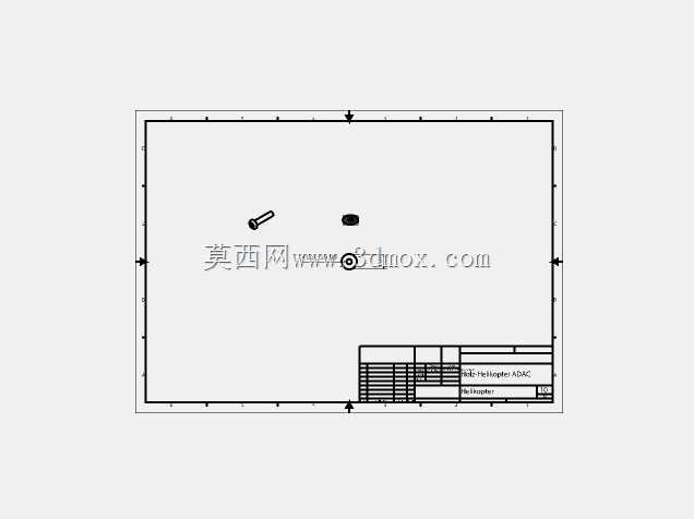 木制ADAC空中客车直升机模型,用于自己动手(简单)