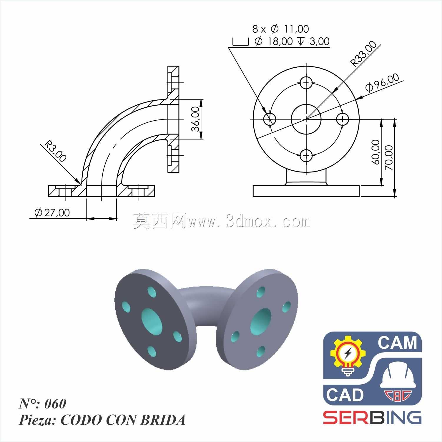 CODO CON BRIDA����