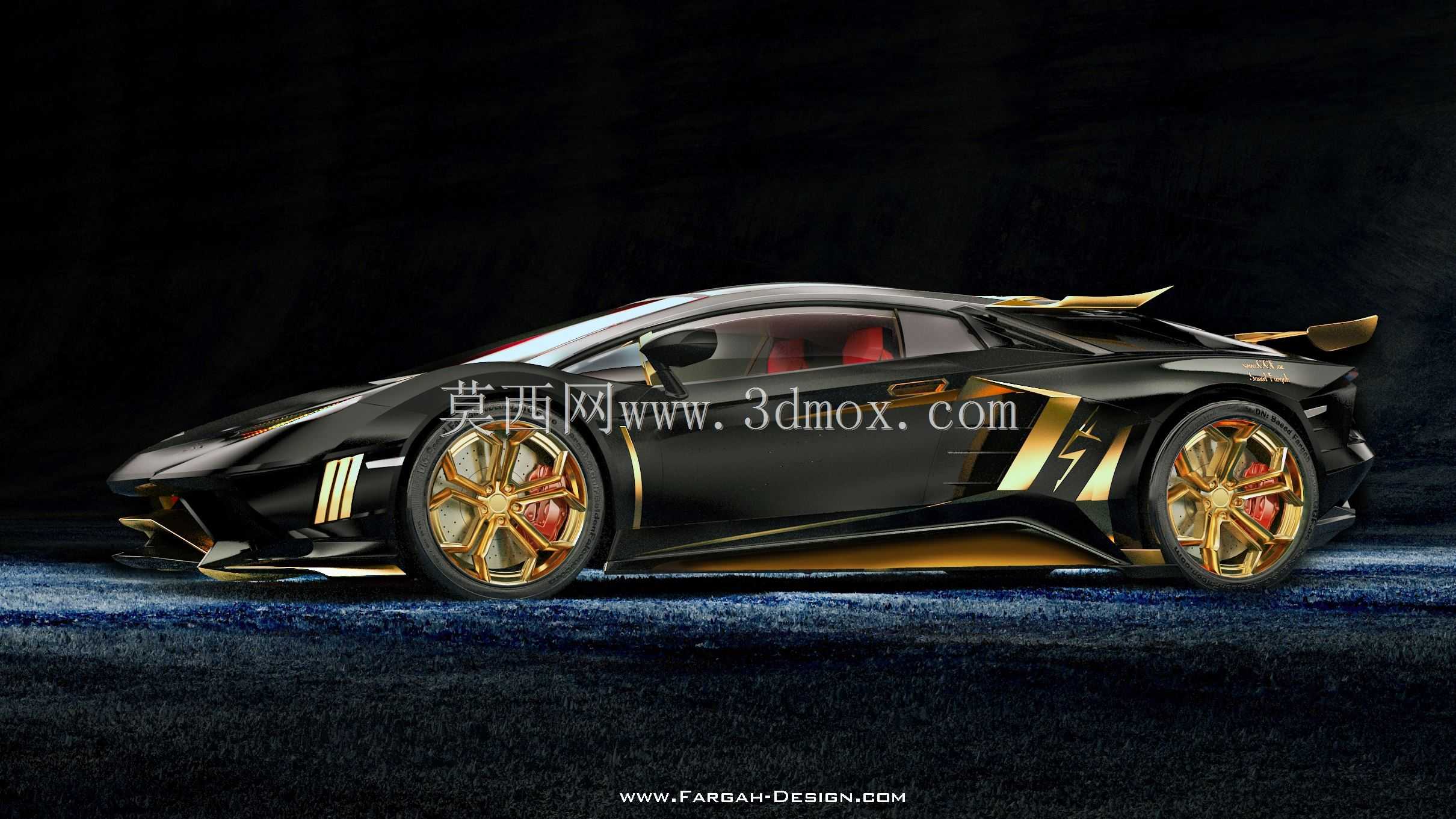 兰博基尼Aventador 2018 Fargah concept