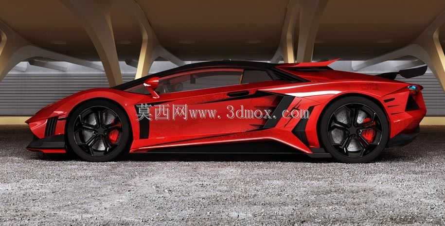 兰博基尼Aventador 2018 SF概念车