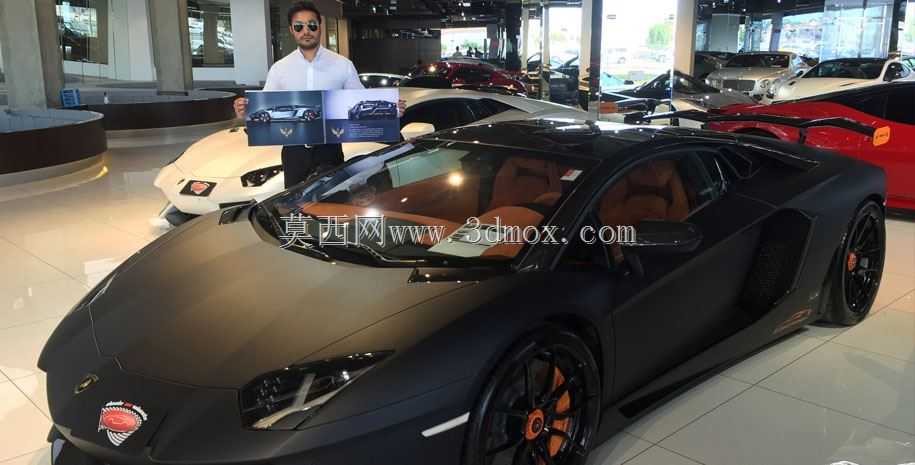兰博基尼Aventador 2018 SF概念车