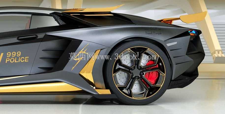 兰博基尼Aventador 2018 SF概念车
