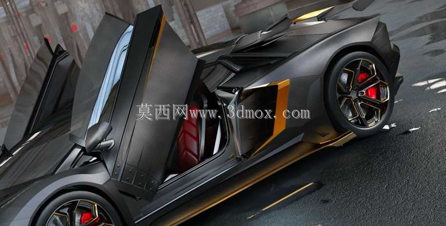 兰博基尼Aventador 2018 SF概念车