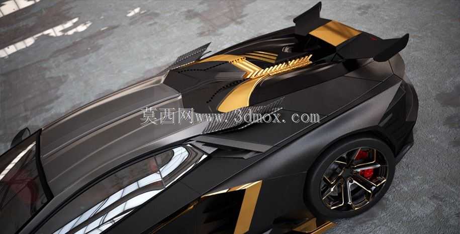 兰博基尼Aventador 2018 SF概念车