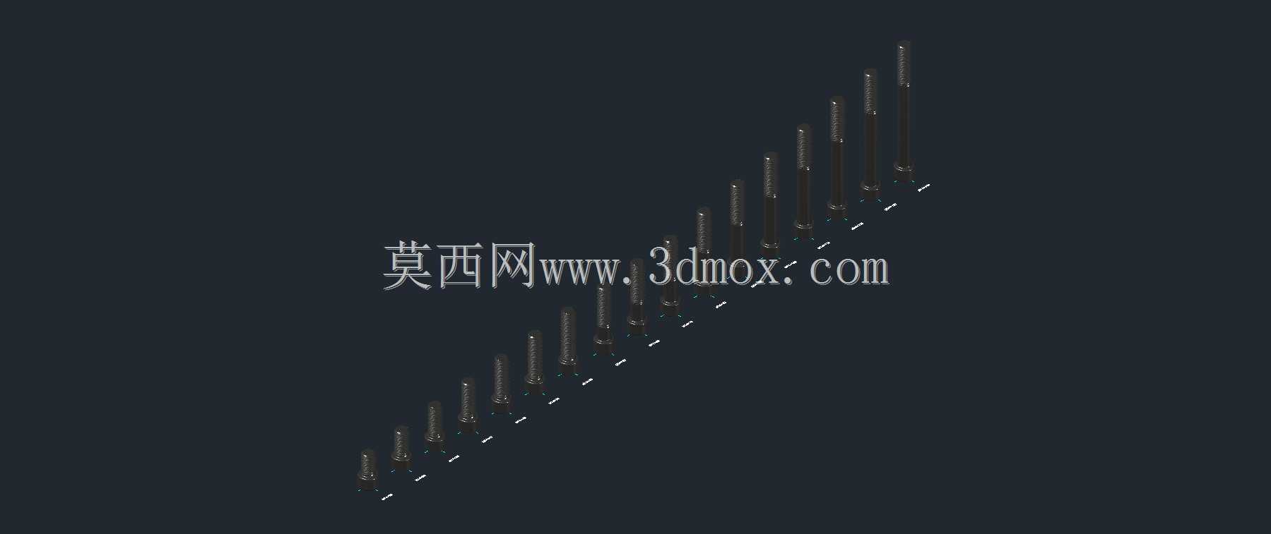 ���ǰ�ͷ��˨M14-��ͼ