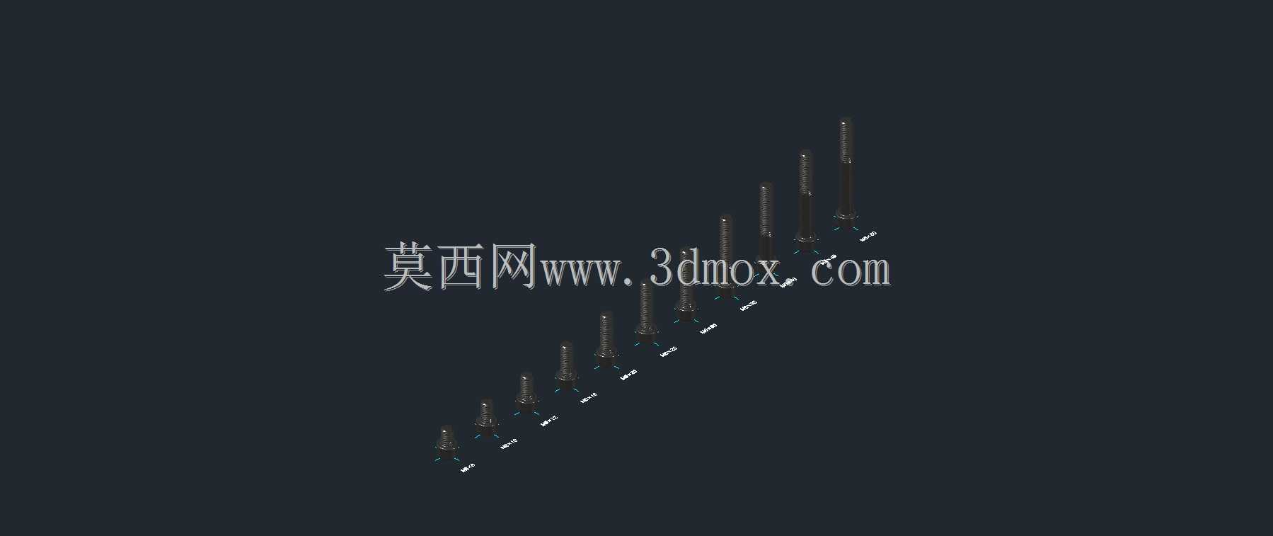 ���ǰ�ͷ��˨M6��ͼ